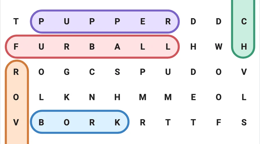 Word Search puzzle grid